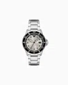Emporio Armani Steel Strap Watches In Multicoloured