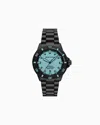 Emporio Armani Steel Strap Watches In Multicoloured