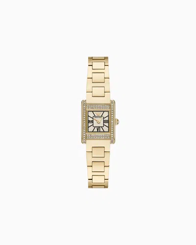 Emporio Armani Steel Strap Watches In Multicoloured
