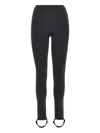Emporio Armani Stirrup Leggings In Blue