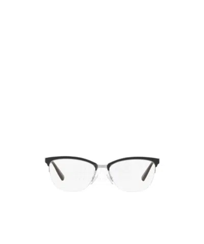 Emporio Armani Stitching Logo Flat Mirror In White