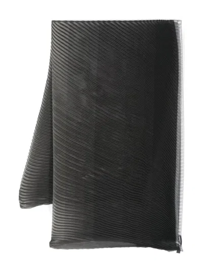 Emporio Armani Stole In Black  