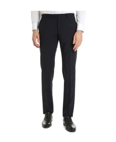 Emporio Armani Straight Casual Pants In Black