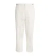 Emporio Armani Straight Chinos In White