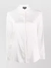 Emporio Armani Straight Collared Silk Shirt