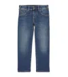 Emporio Armani Straight Jeans In Blue