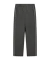 Emporio Armani Straight-leg Casual Pants In Gray