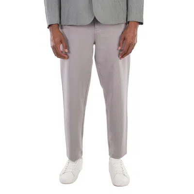 Emporio Armani Straight-leg Cotton Pants In White