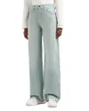 Emporio Armani Official Store J7e Mid-rise Straight-leg Jeans In Piece-dyed Cotton Drill In Light Green