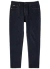 Emporio Armani Straight-leg Jeans In Indigo
