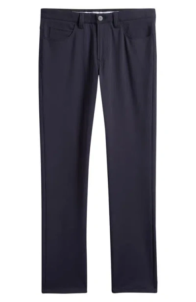 Emporio Armani Straight Leg Pants In Blue