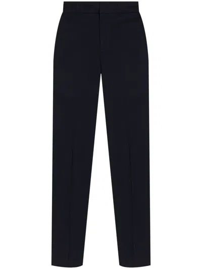 Emporio Armani Straight-leg Trousers In Blue