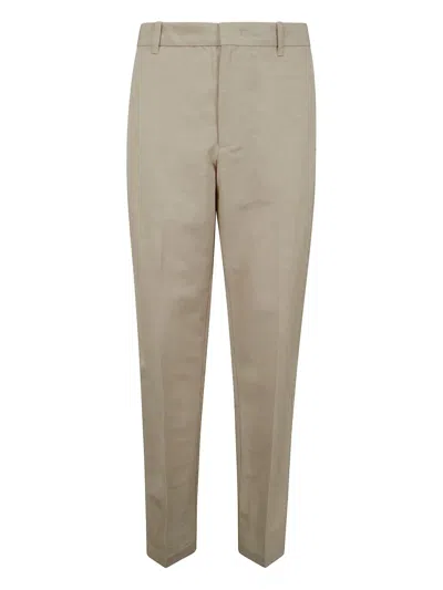 Emporio Armani Straight-leg Trousers In Grey