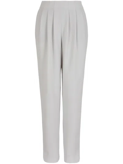 Emporio Armani Straight-leg Trousers In Neutrals