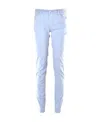Emporio Armani Straight Slim-fitting Denim Pants In Blue