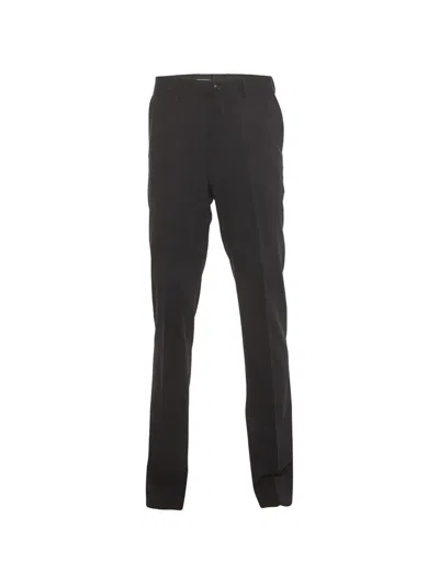 Pre-owned Emporio Armani Straight-fit Trousers In Blue