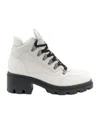 Emporio Armani Chalet Collection 60mm Hiking Boots In White