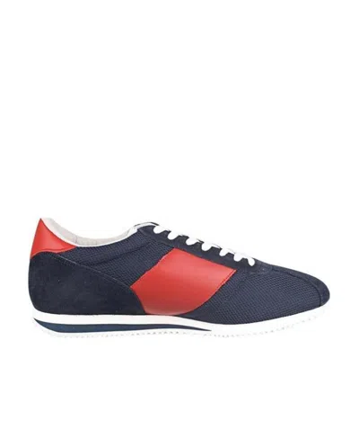 Emporio Armani Strap-up Casual Sneakers In Black