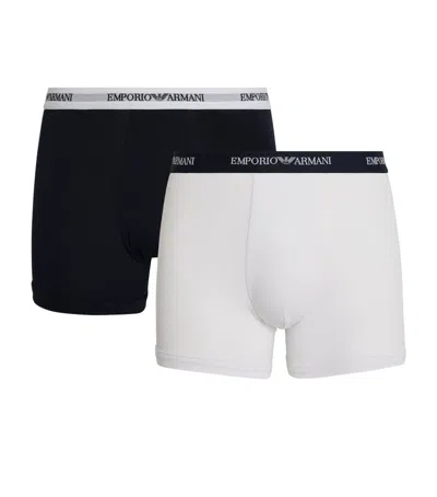EMPORIO ARMANI STRETCH-COTTON BOXER BRIEFS