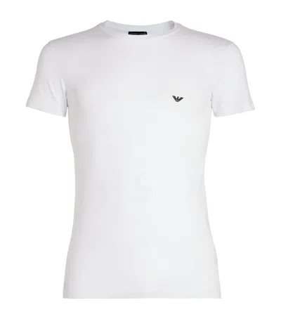 EMPORIO ARMANI EMPORIO ARMANI STRETCH COTTON EAGLE T-SHIRT