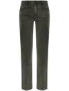 Emporio Armani Stretch-cotton Jeans In Grey