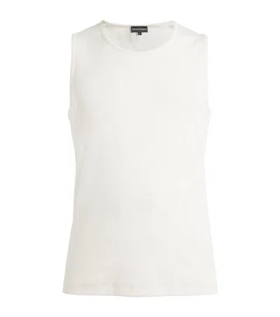 Emporio Armani Stretch-cotton Tank Top