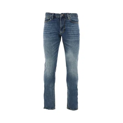 Emporio Armani Stretch Denim J06 Slim Fit Jeans In Blue