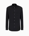 Emporio Armani Official Store Classic Shirts In Black