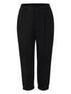 Emporio Armani Blue Trousers For Boy With Eagle In Blue