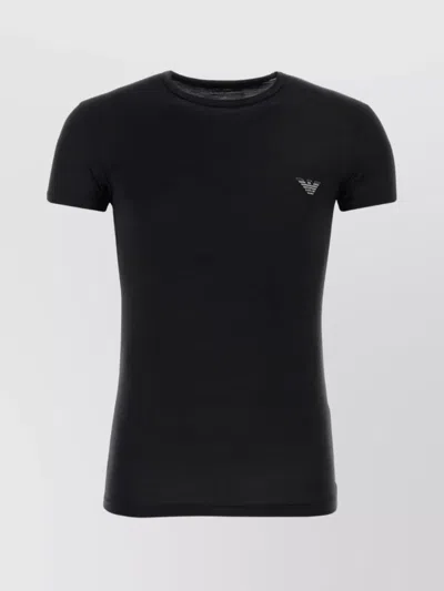 Emporio Armani Stretch Viscose T-shirt Set In 22120