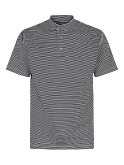 EMPORIO ARMANI STRIPED POLO SHIRT