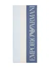 Emporio Armani Stole With Multicoloured Vertical Bands