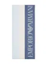 Emporio Armani Stole With Multicoloured Vertical Bands