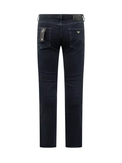 Emporio Armani Stylish Trousers For Fall 2025 In Blu