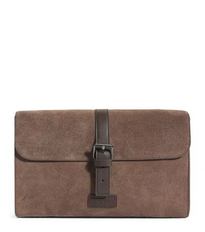 Emporio Armani Suede Cross-body Bag