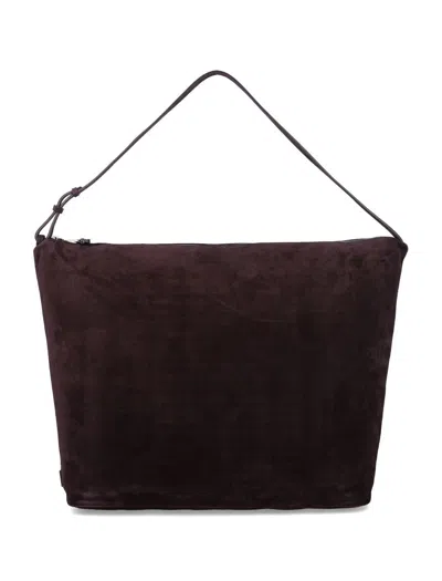 Emporio Armani Suede Hobo Bag