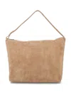Emporio Armani Suede Hobo Bag