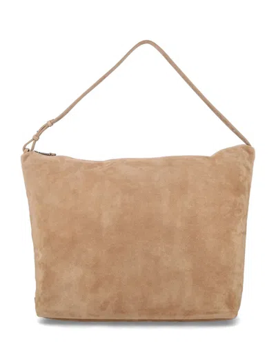 Emporio Armani Suede Hobo Bag