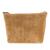 Emporio Armani Suede Leather Xl Hobo Bag In Sand