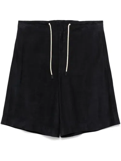 EMPORIO ARMANI SUEDE SHORTS