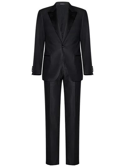 Emporio Armani Suit In Black