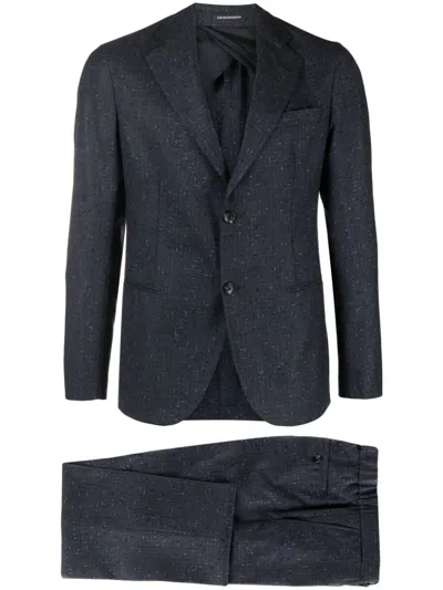 Emporio Armani Suit In Black