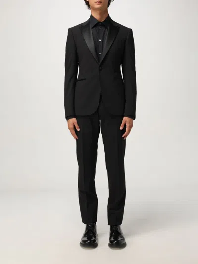 Emporio Armani Suit  Men Color Black