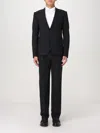 Emporio Armani Suit  Men Color Grey In Schwarz