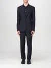 Emporio Armani Suit  Men Color Blue In Blue