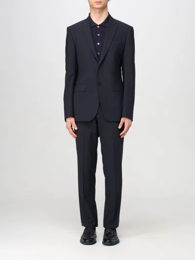 Emporio Armani Suit  Men Color Blue