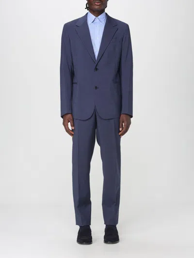 Emporio Armani Suit  Men Color Blue