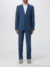 Emporio Armani Suit  Men Color Blue In Blue