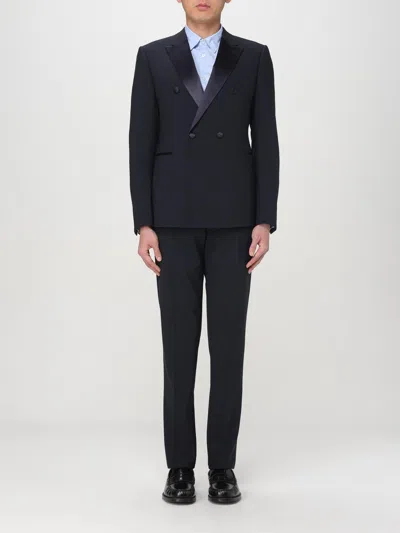 Emporio Armani Suit  Men Color Navy