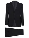 Emporio Armani Rich Brown Tailored Suit In Vulcan
